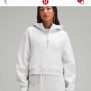 Lululemon scuba oversized half zip hoodie